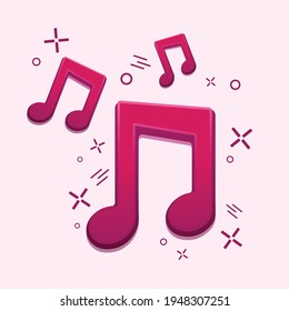 Vector Music Icons, Symbols, Art Design