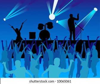vector music illustration
