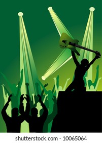 vector music illustration