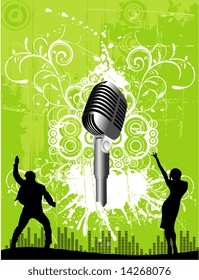 vector music illustration