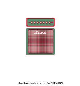 Vector music Instrument icon, sticker, and badge