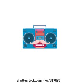 Vector music Instrument icon, sticker, and badge