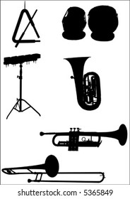 vector music instruments