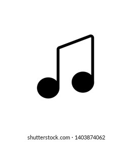 Vector Music note - Vector icon