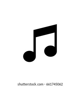 Vector Music note    Vector icon