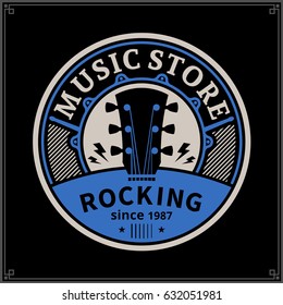 Vector Music Store Logo