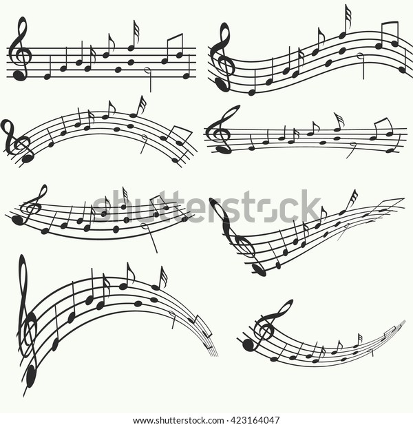 音楽シンボルまたはアイコンのベクター画像 音楽ノート 音楽イラスト のベクター画像素材 ロイヤリティフリー