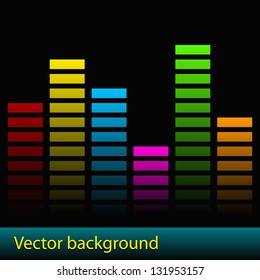 vector musical background