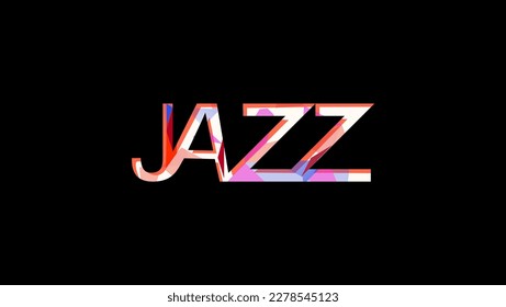 Vector musical flyer Jazz festival, high quality colorful illustration