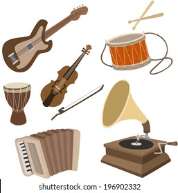 Vector musical instruments 