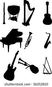 vector musical instruments