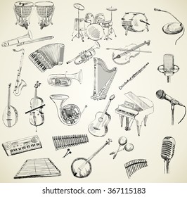 Vector musical instruments