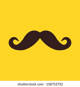 Vector Mustache Icon