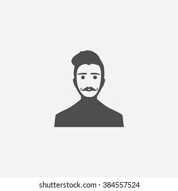 Vector mustache Icon