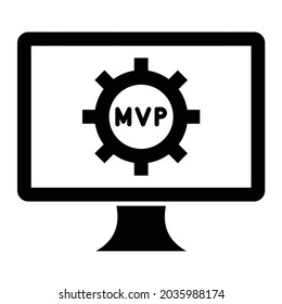 Vektor-MVP-Symboldesign
