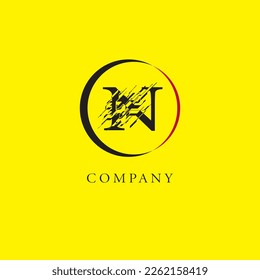 Vector N Logo, Beautiful Logotype for luxury branding. Elegant and stylish broken font design for your company.