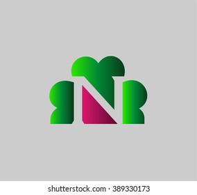 Vector N logo icons
