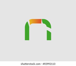 Vector N logo icons
