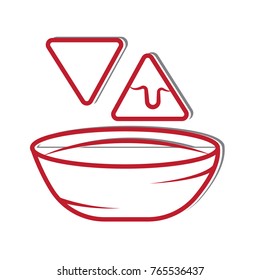 vector nachos sticker