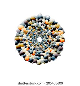 Vector nano texture color web