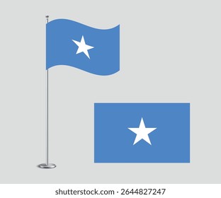 Vector National Flag of Somalia