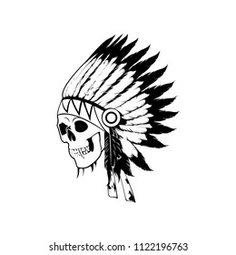 vector of the native Americans