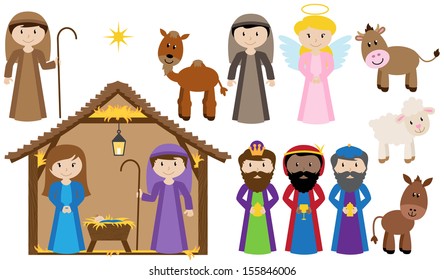 Vector Nativity Collection