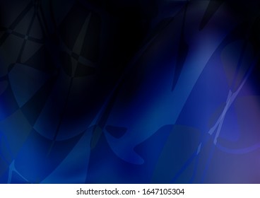 Vector natural abstract background. Brand-new colored illustration in blurry style with doodles drawn by child. The pattern can be used for wallpapers and coloring books.