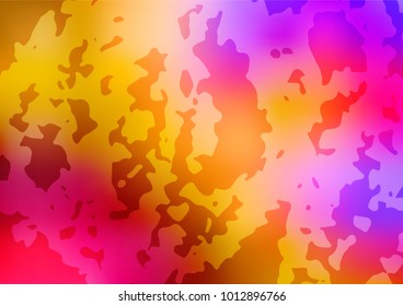 Vector natural abstract background. Childish elegant natural pattern with gradient. The completely new template can be used for your brand book.