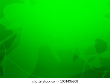 Vector natural abstract background. Childish elegant natural pattern with gradient. The completely new template can be used for your brand book.