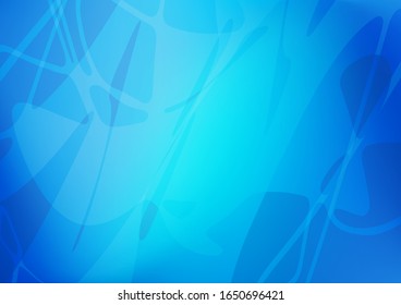 Vector natural abstract background. Colorful abstract illustration with lines drawn by child in Asian style. The template can be used as a background for cell phones.