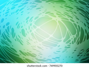 Vector natural abstract background. Doodle illustration made by child in Origami style with gradient. The elegant pattern can be used as a part of a brand book.