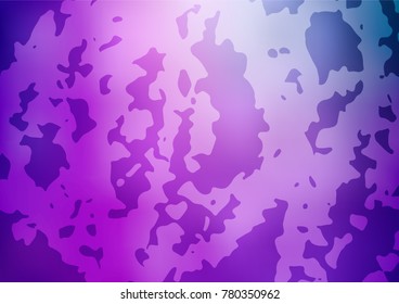 Vector natural abstract background. Doodles created by child on blurred abstract background with gradient. A completely new template for your business design.