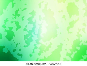 Vector natural abstract background. Doodles created by child on blurred abstract background with gradient. A completely new design for your business.