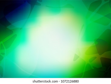 Vector natural abstract background. Shining colored illustration with childish doodles in Arabic style. The pattern can be used for wallpapers and coloring books.