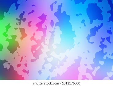 Vector natural abstract background. A vague abstract illustration with doodles drawn by child in Indian style. The elegant pattern can be used as a part of a brand book.