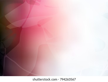 Vector natural abstract design. Blurred decorative design in Indian style with lines drown by child. The template can be used as a background for cell phones.