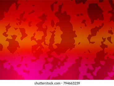 Vector natural abstract design. Brand-new colored illustration in blurry style with doodles drawn by child. The template can be used as a background for cell phones.