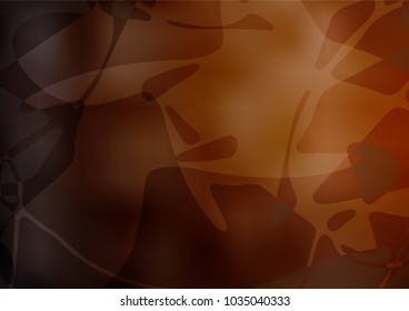 Vector natural abstract design. A completely new color illustration in doodle style drawn by child. The pattern can be used for heads of websites and designs.