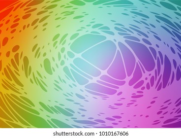 Vector natural abstract design. Decorative shining childish illustration with doodles on abstract template. The textured pattern can be used for website.