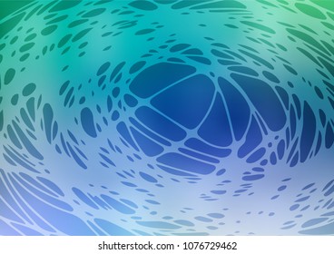 Vector natural abstract design. Decorative shining childish illustration with doodles on abstract template. The textured pattern can be used for website.