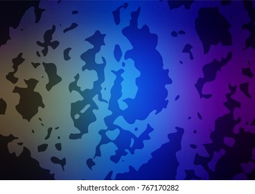 Vector natural abstract design. Decorative shining childish illustration with doodles on abstract template. A completely new design for your business.