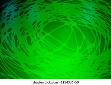 Vector natural abstract design. Doodle illustration made by child in Origami style with gradient. The elegant pattern can be used as a part of a brand book.