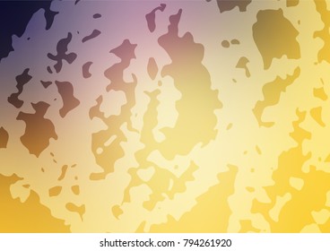 Vector natural abstract design. Doodle illustration made by child in Origami style with gradient. The best blurred design for your business.