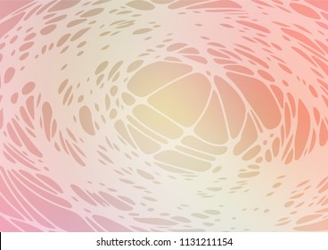 Vector natural abstract design. Doodles created by child on blurred abstract background with gradient. The doodle design can be used for your web site.