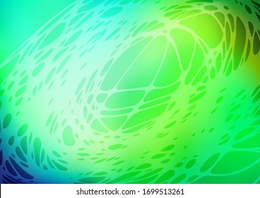 Diseño abstracto vectorial natural. Doodles creados por niños sobre fondo abstracto borroso con degradado. La plantilla completamente nueva se puede utilizar para su libro de marca.