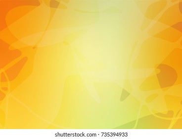 Vector natural abstract design. Shining colored illustration with childish doodles in Arabic style. The pattern can be used for heads of websites and designs.