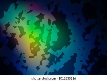 Vector natural abstract design. Sketchy doodles drawn by child on blurred background. The pattern can be used for wallpapers and coloring books.