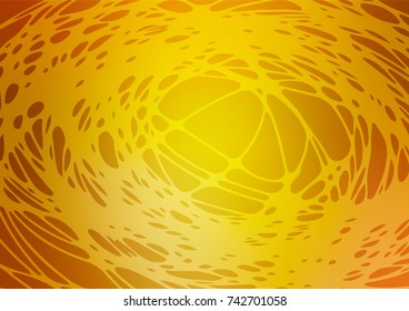 Vector natural abstract design. Sketchy doodles drawn by child on blurred background. Hand painted design for web, leaflet, textile.