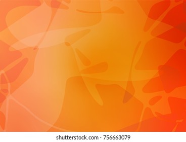 Vector natural abstract design. Sketchy doodles drawn by child on blurred background. The best blurred design for your business.
